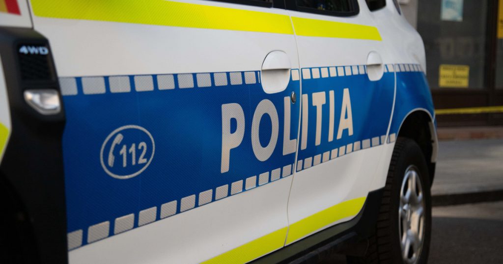 Imagine a locului accidentului mortal din Bistrița-Năsăud, implicând un elev al unei școli de poliție beat la volan.